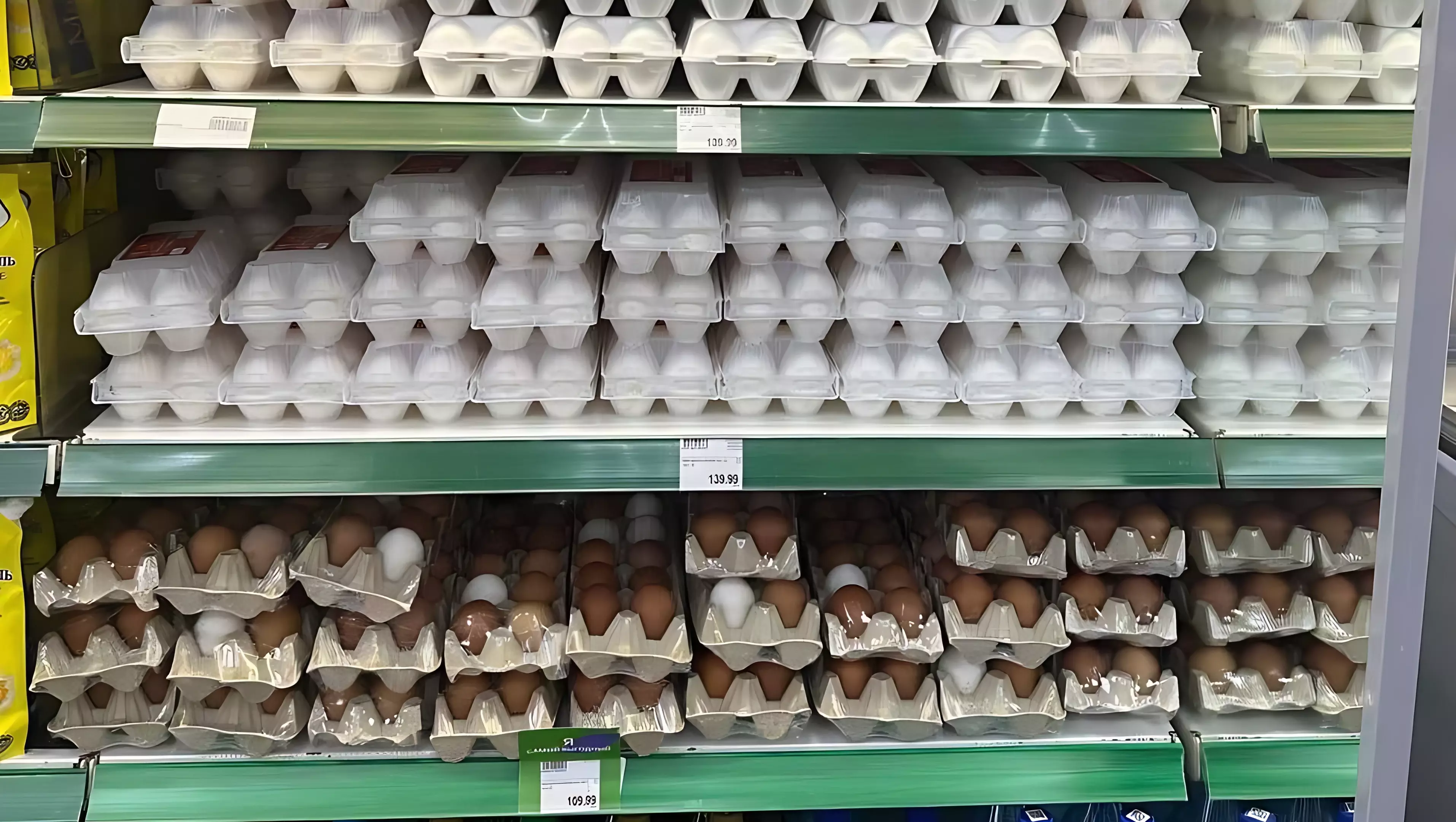 В Красноярске дорожают яйца и ограничивают их продажу