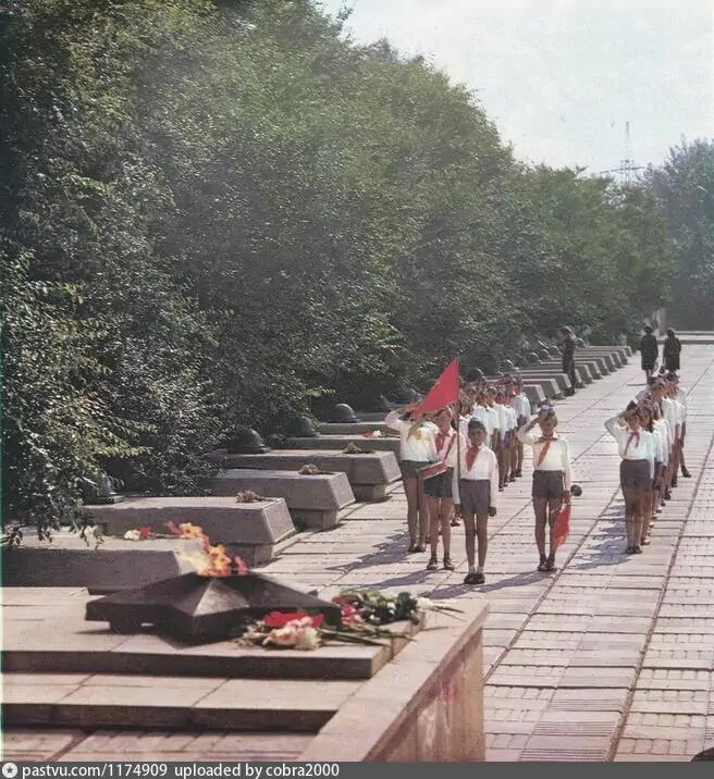 Мемориал Победы на Дудинской. Красноярск, 1977-1978-е годы