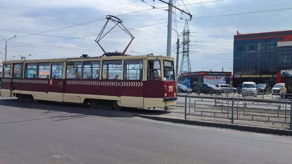 Трамвайные пути в Красноярске вместо «Мовисты» ремонтируют за счет бюджета