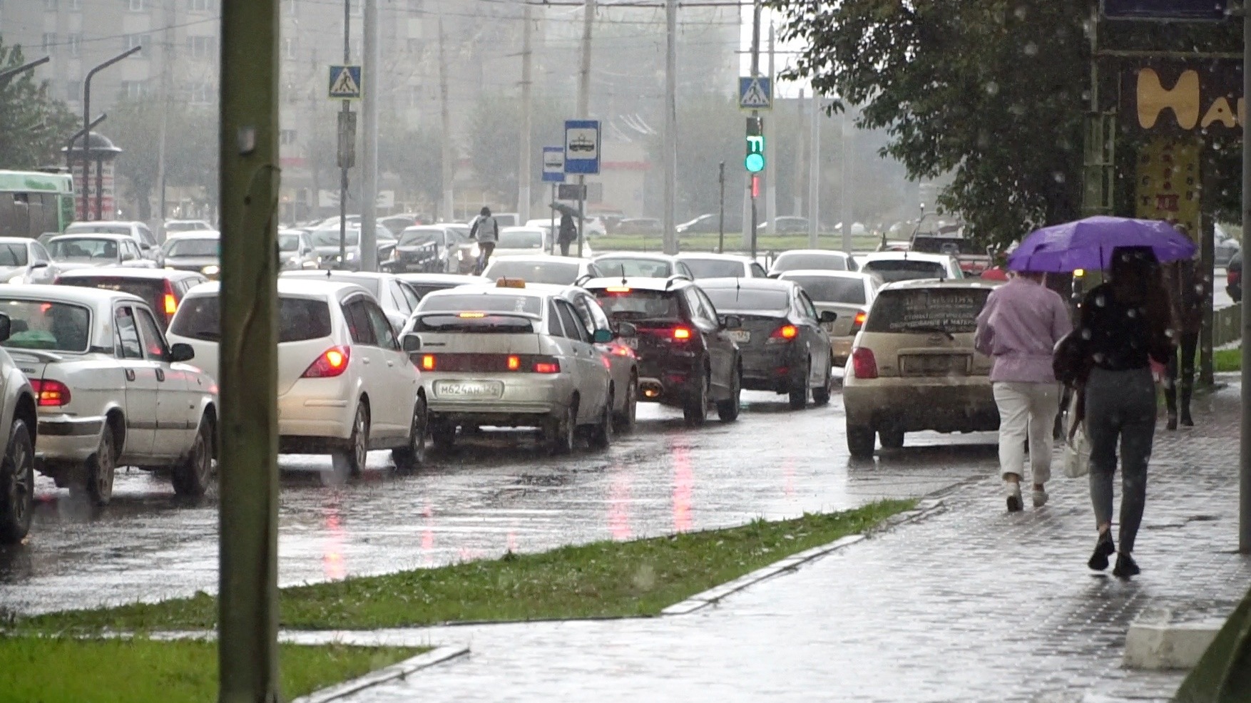 В Красноярске обещают сильный дождь