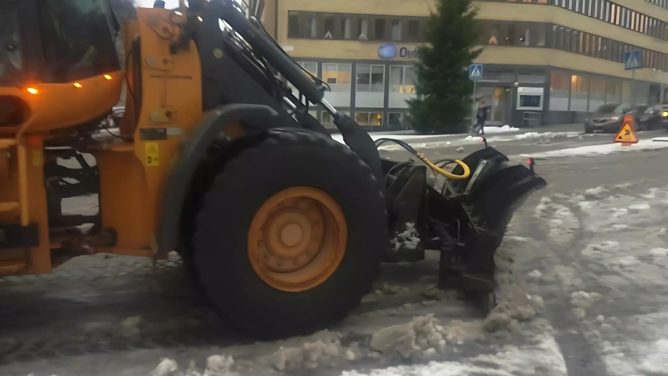 Красноярский архитектор показал, как чистят снег в Северной Европе