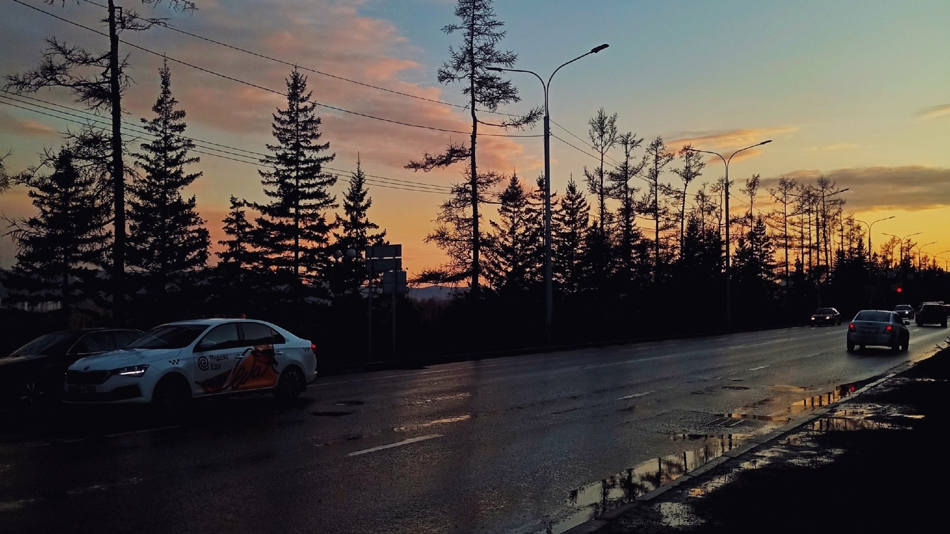 В Красноярске на выходных обещают дождь и грозу