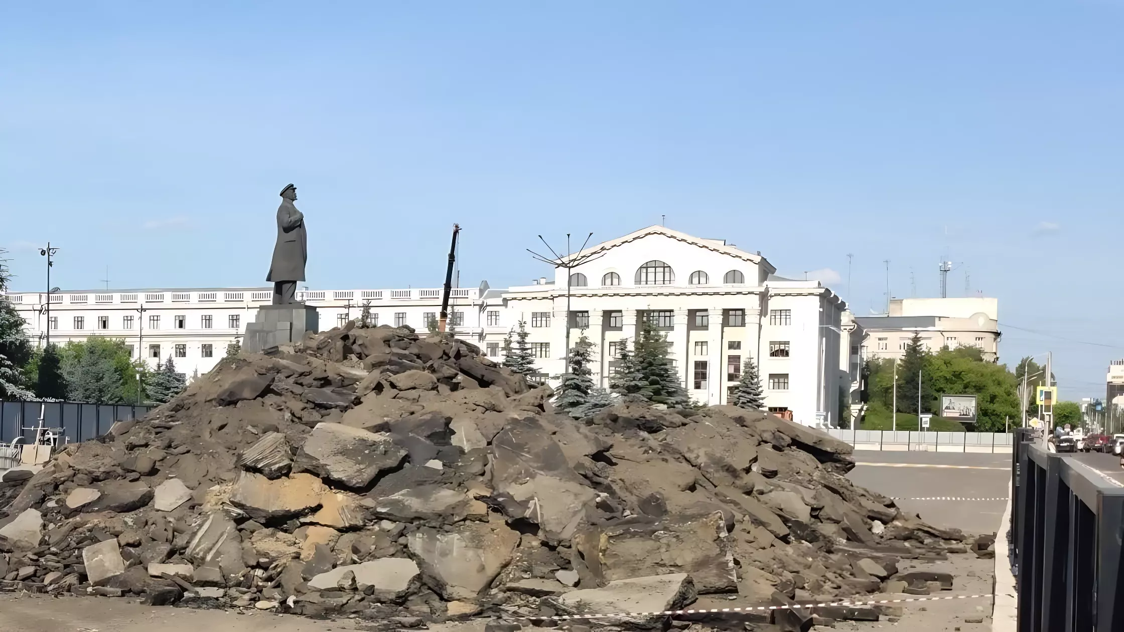 В Красноярске остановили строительство станции метро из-за археологов