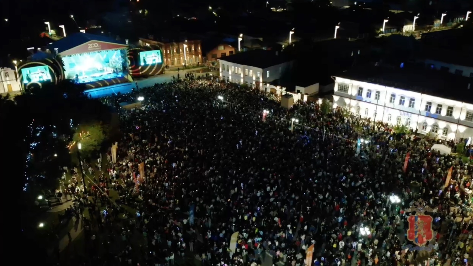 На праздник 200-летия Минусинска пришло почти 30 тысяч человек