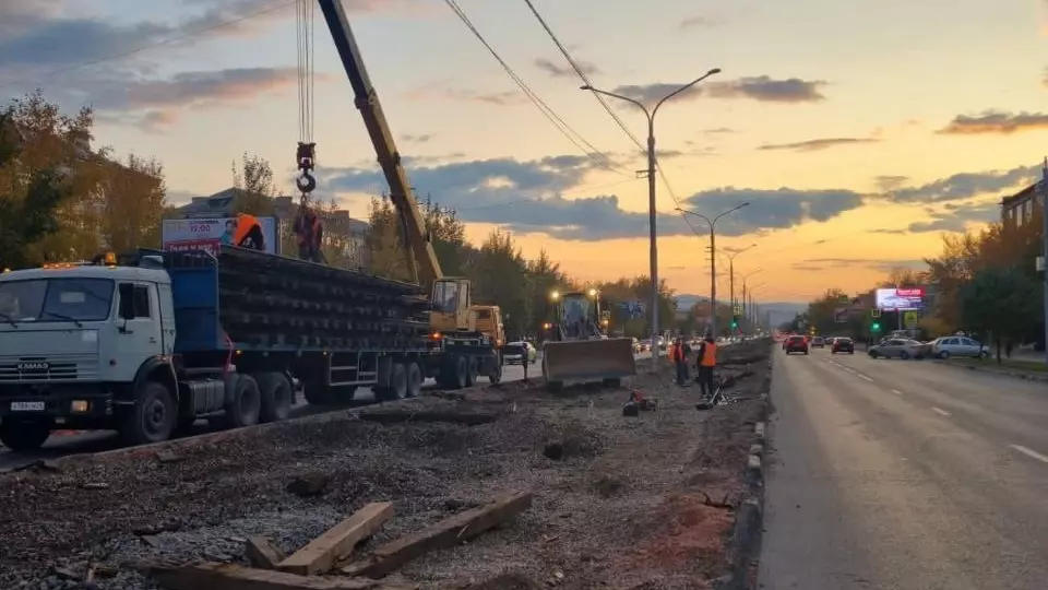 В Красноярске выбрали скандального подрядчика для ремонта трамвайных путей за 816 млн