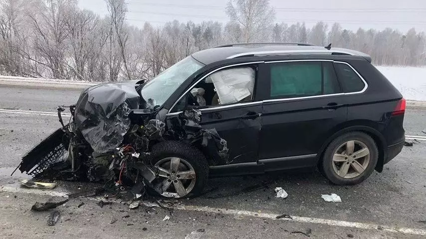 На федеральной автодороге в Красноярском крае случилось смертельное ДТП