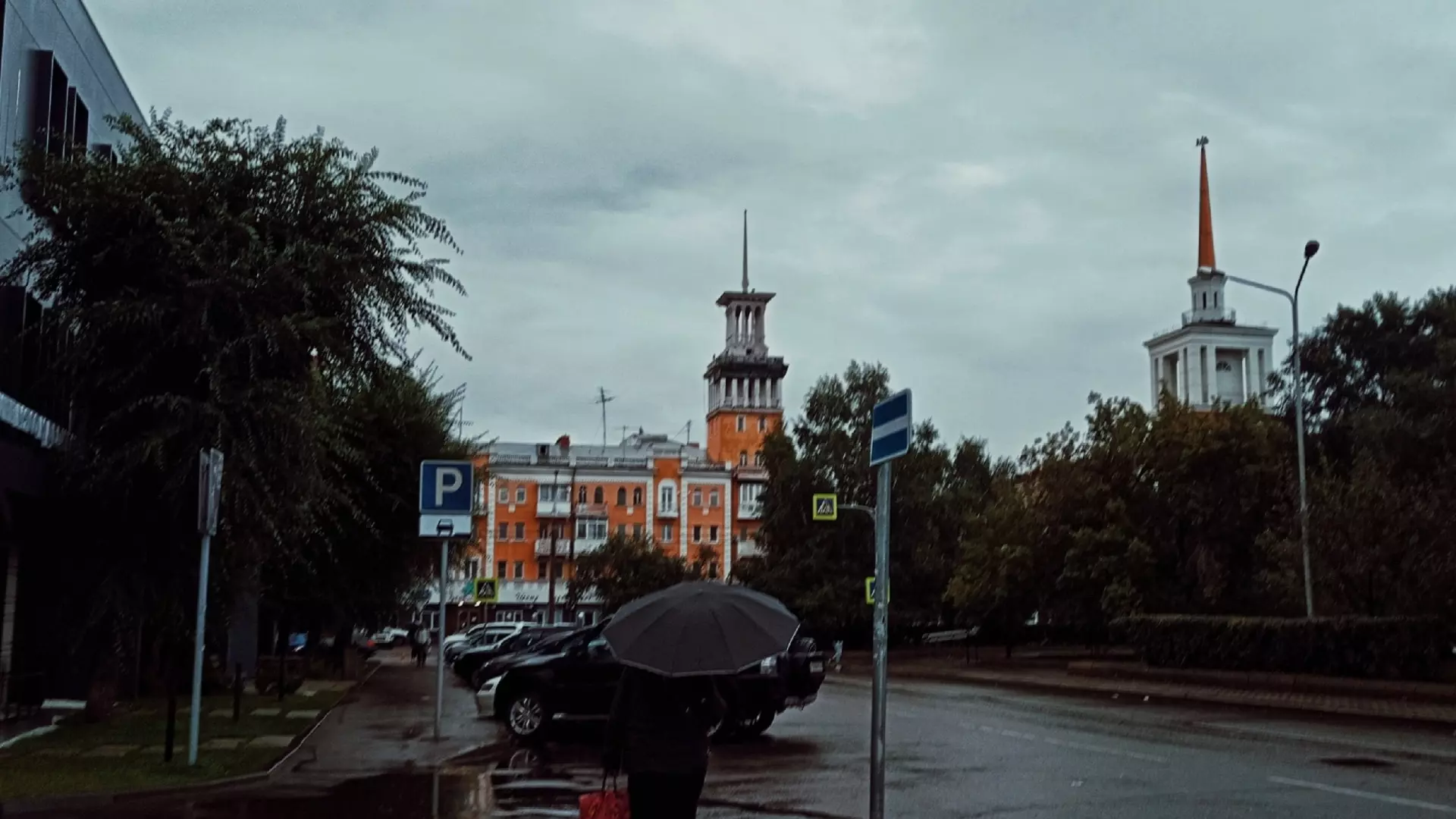 В Красноярске на рабочей неделе будет дождливо и пасмурно