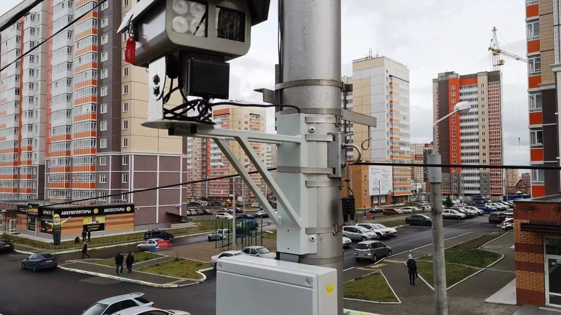 В Красноярске нашли бесполезные камеры фиксации нарушений ПДД