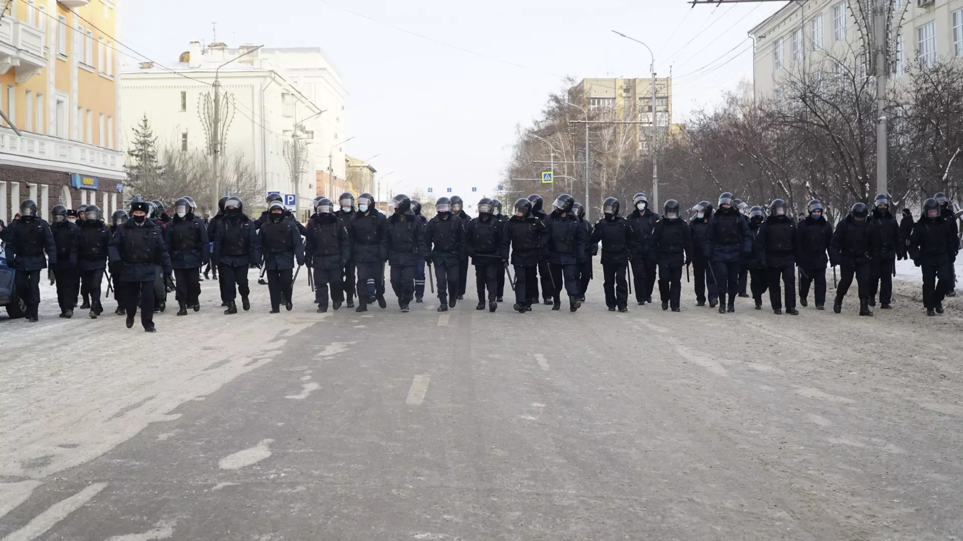 Глава полиции заявил, что в Красноярском крае нет «активного протестного движения»