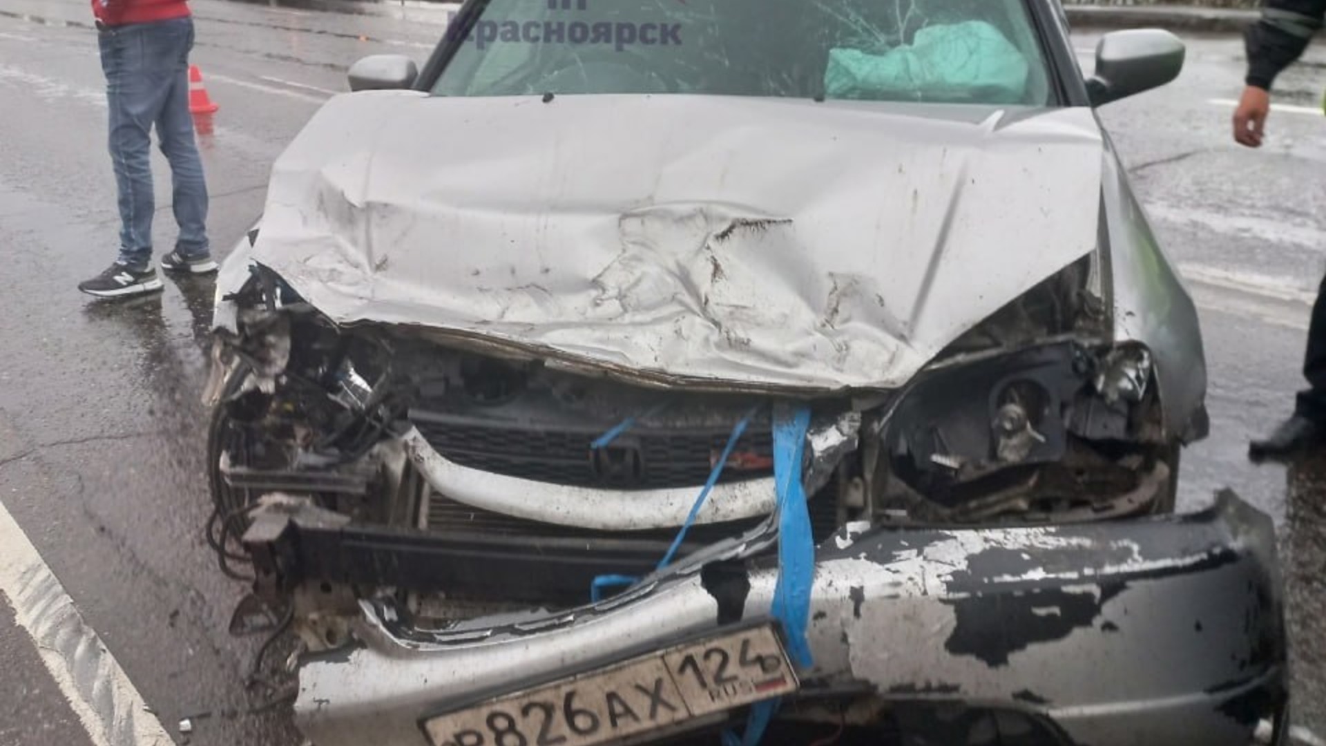 Виновник аварии на Дубровинского вместо скорой позвонил адвокату 