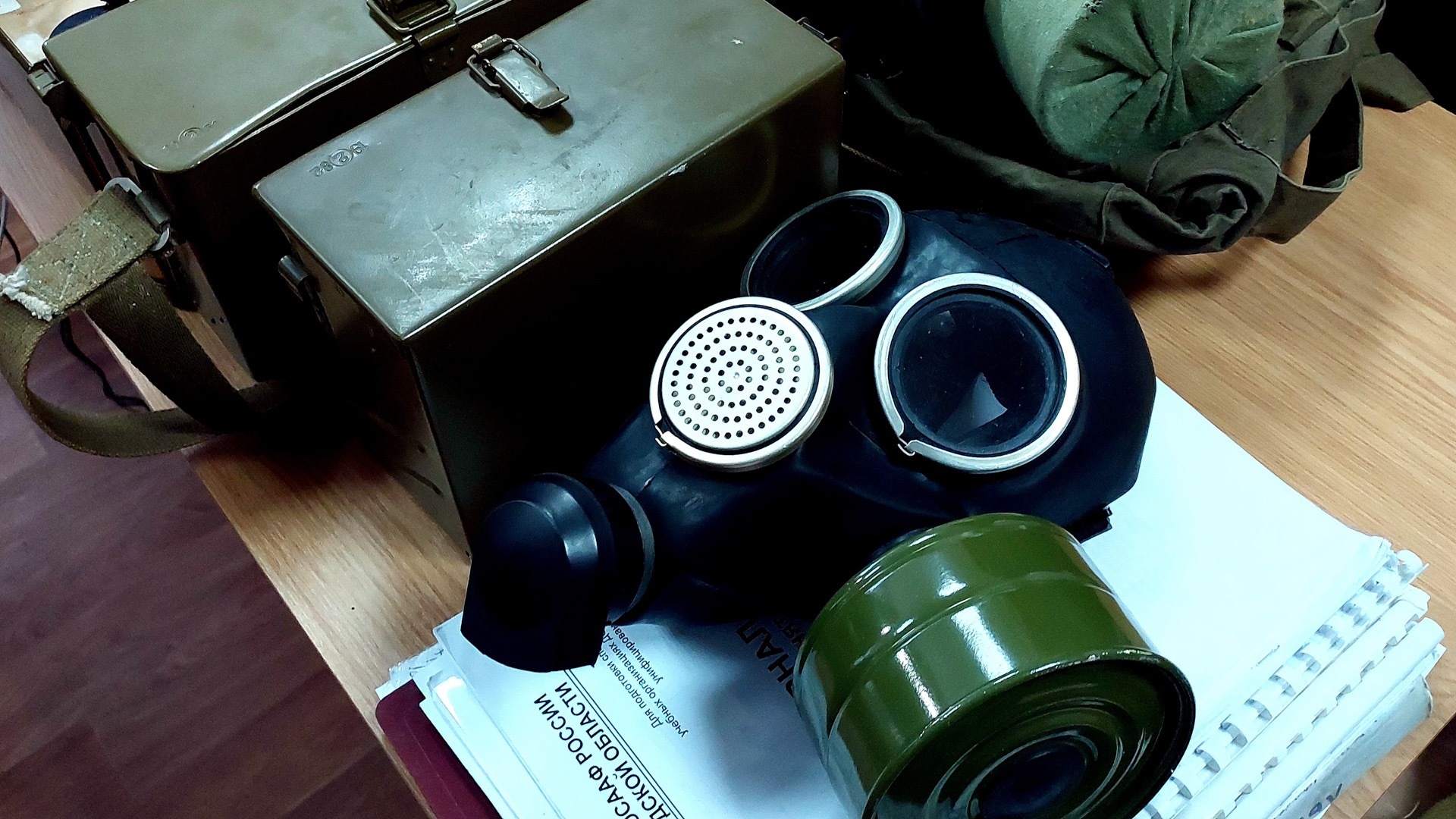 В Красноярске составили список пунктов выдачи противогазов «в военное время»