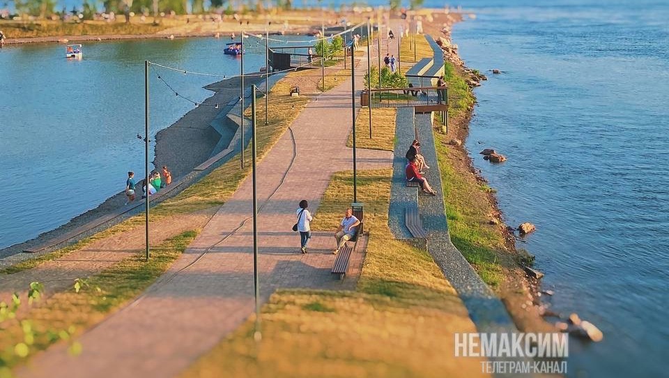 На острове Татышев появилась новая локация для прогулок