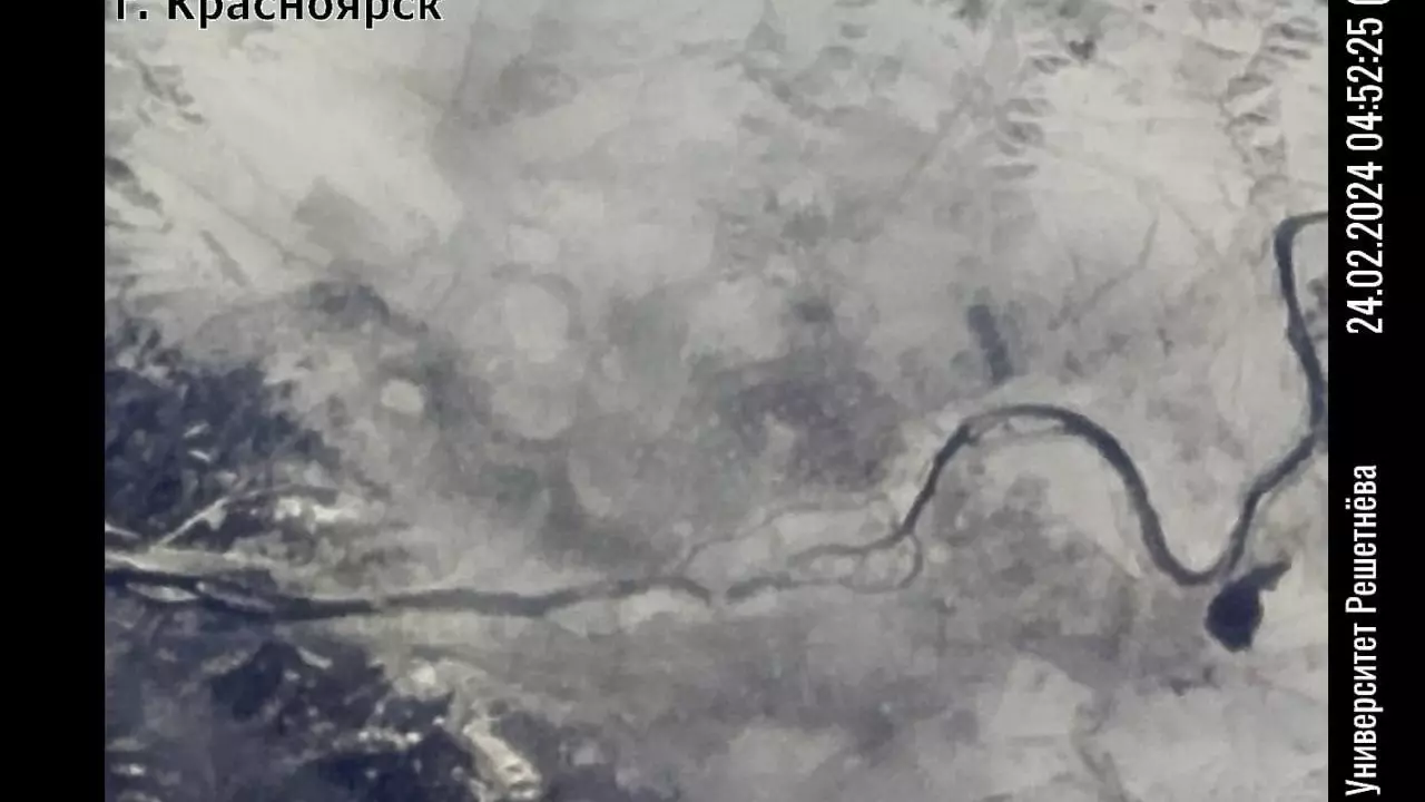 Ученые показали, как Красноярск выглядит из космоса