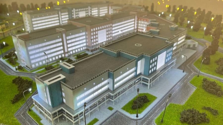 В Красноярске началось строителство многопрофильной детской больницы за 15 миллиардов