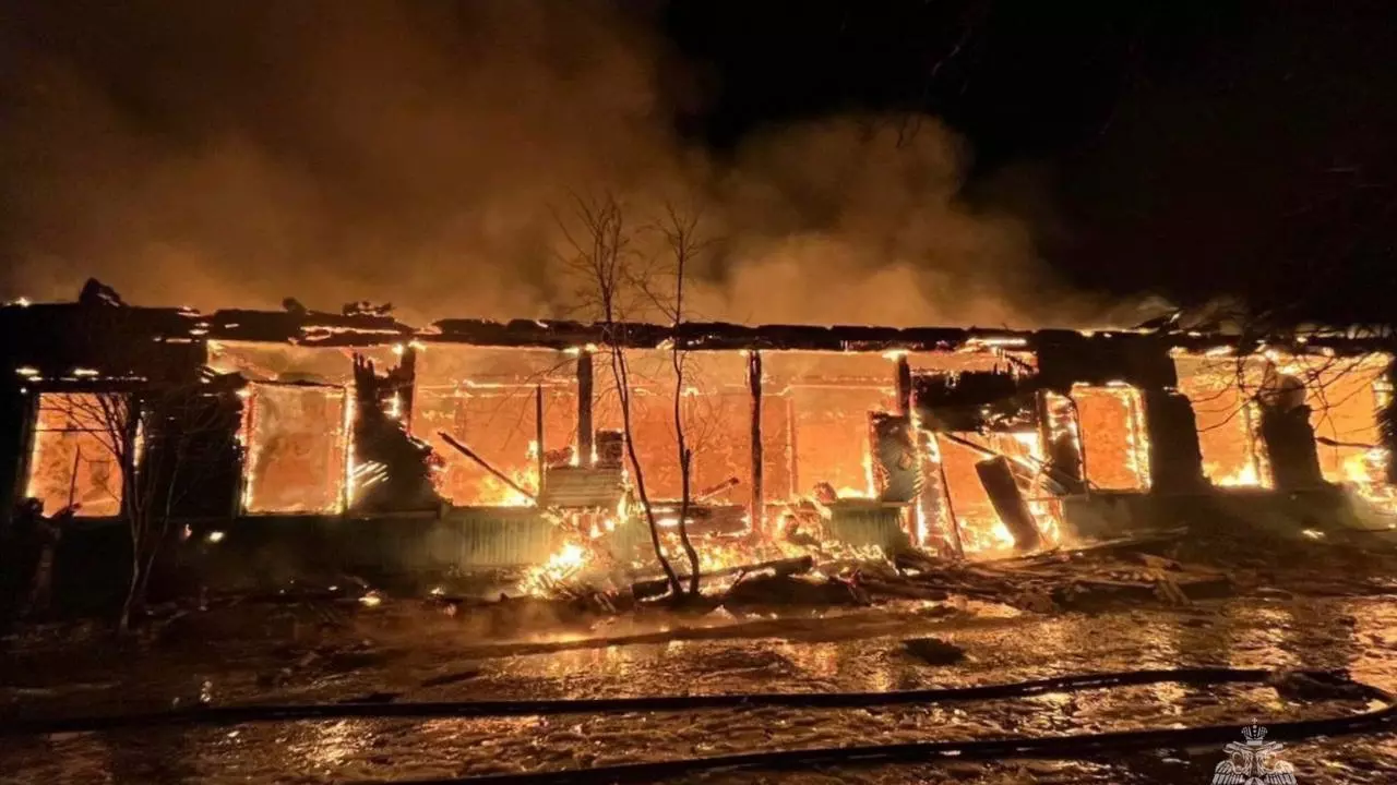 За новогодние праздники в Красноярском крае произошло почти 150 пожаров