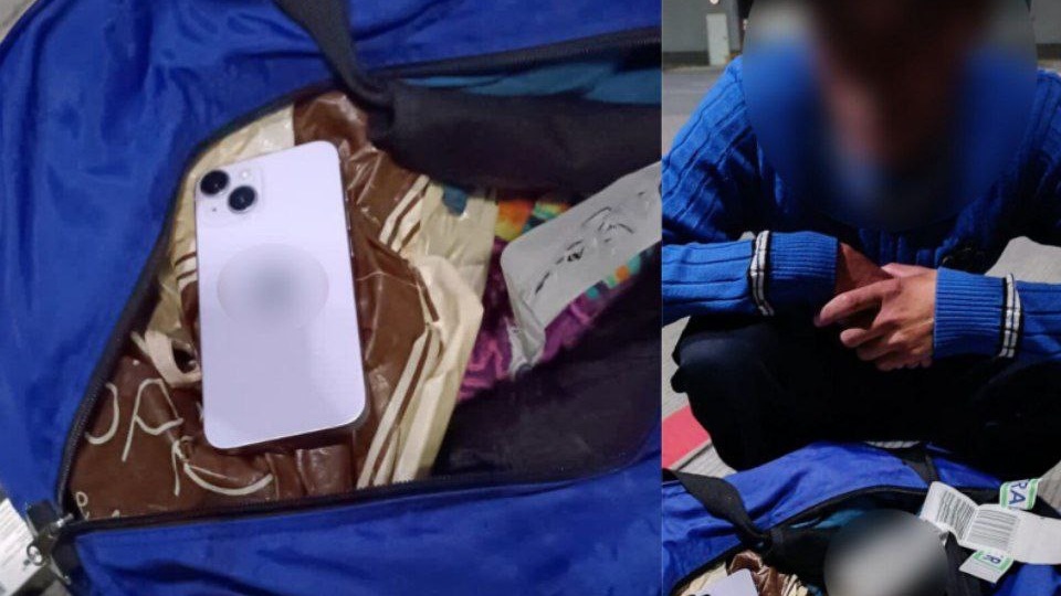 У красноярки в аэропорту украли телефон за 100 тысяч