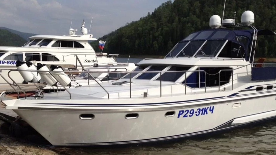 В Красноярске продают яхту за 25 миллионов рублей