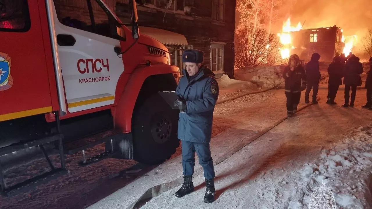 В МЧС рассказали, что за три дня 2024 года Красноярском в крае случился 51 пожар