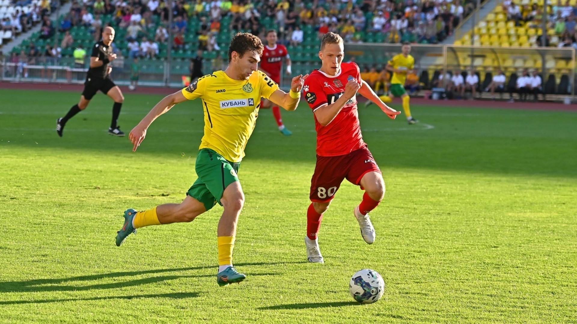 Красноярский «Енисей» обыграл «Кубань» в первом матче сезона. Собрали реакции