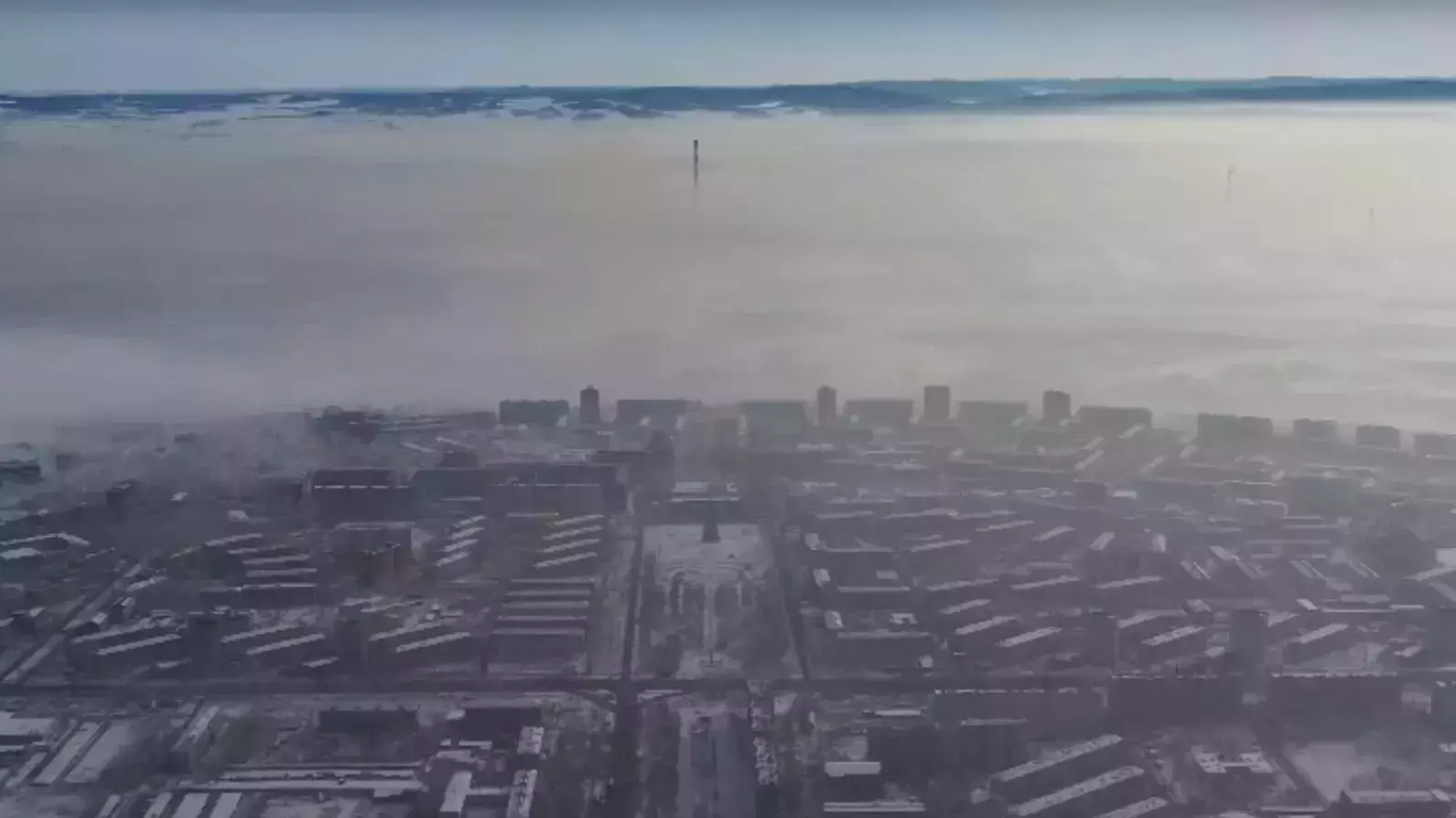 Красноярск возглавил топ городов России с самым грязным воздухом
