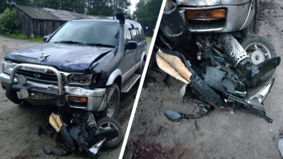 В Красноярском крае пьяный водитель стал виновником смертельного ДТП с мопедом