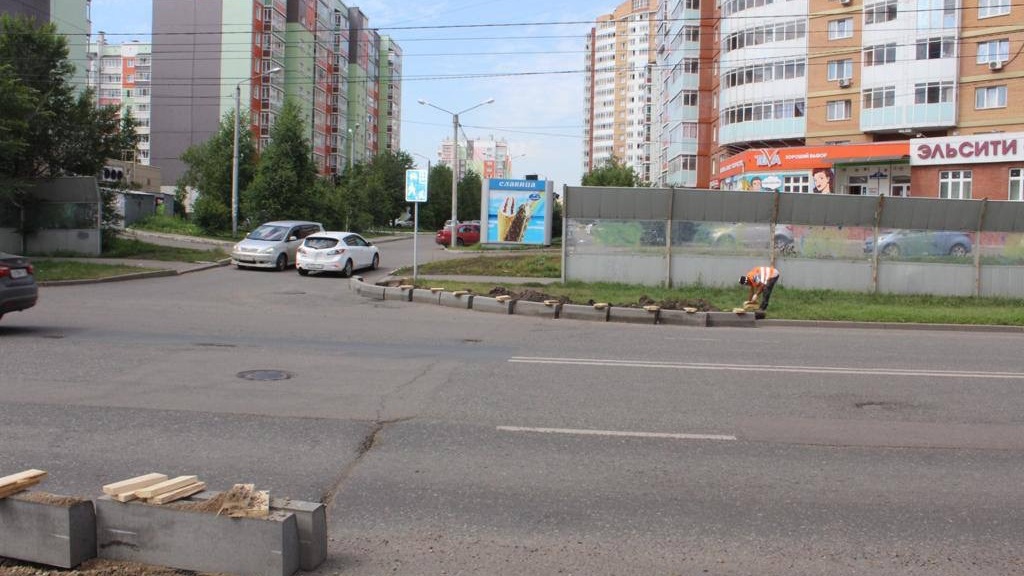 В Красноярске на улице Чернышевского сделают новую остановку