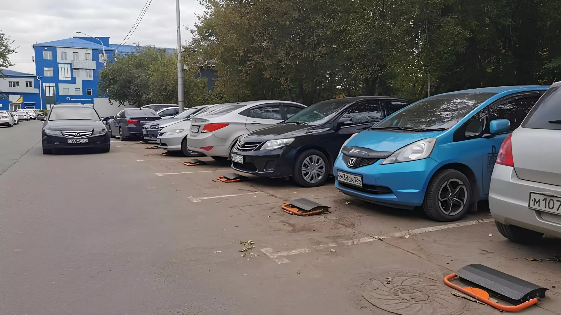 В центре Красноярска появятся новые платные парковки