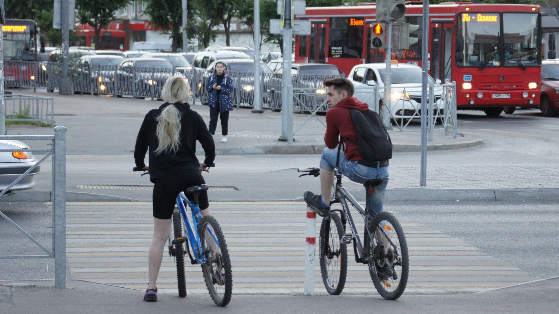 В ГИБДД Красноярска назвали главную причину ДТП с велосипедистами