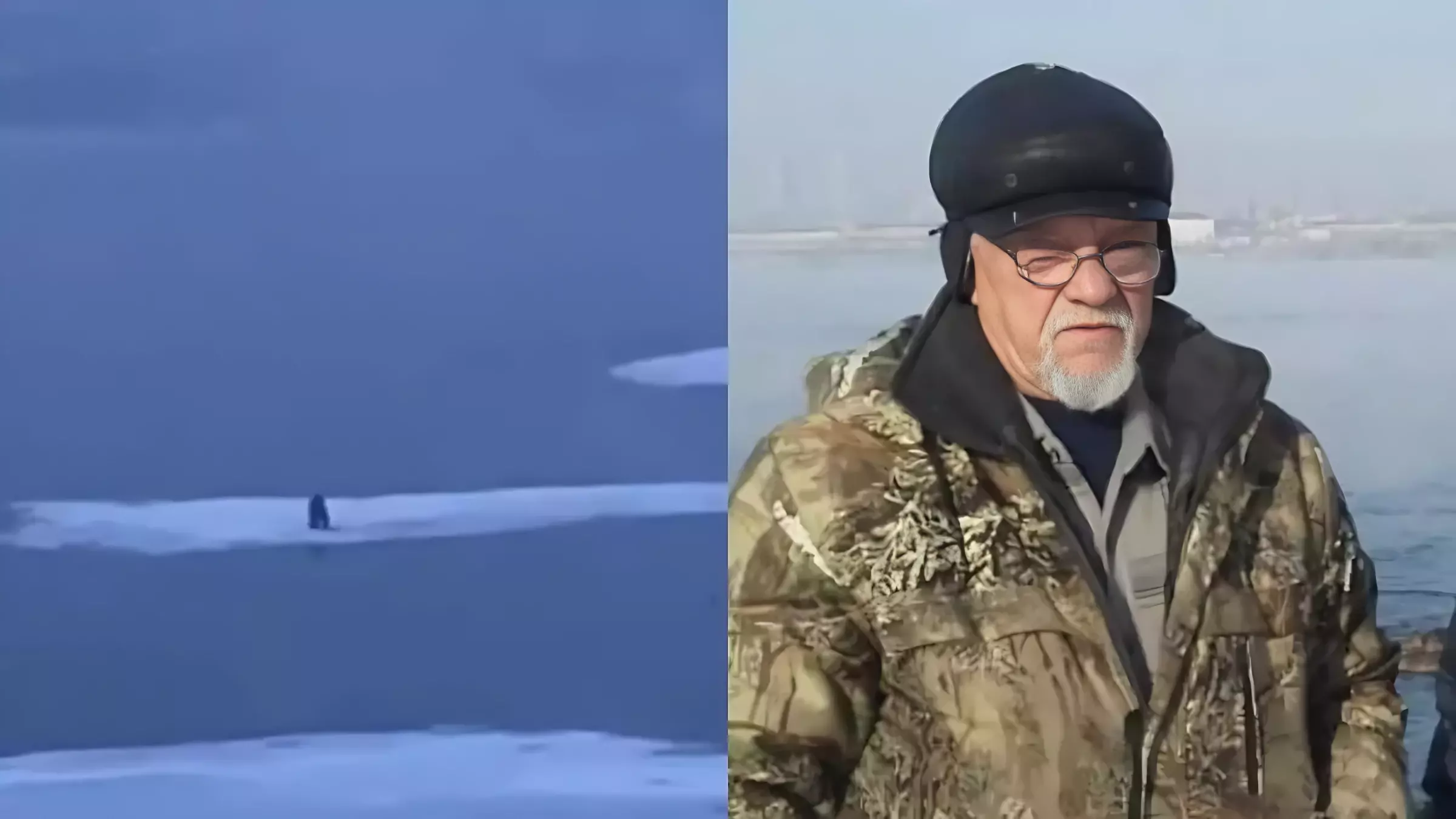 В Красноярске продолжаются поиски уплывшего на льдине рыбака