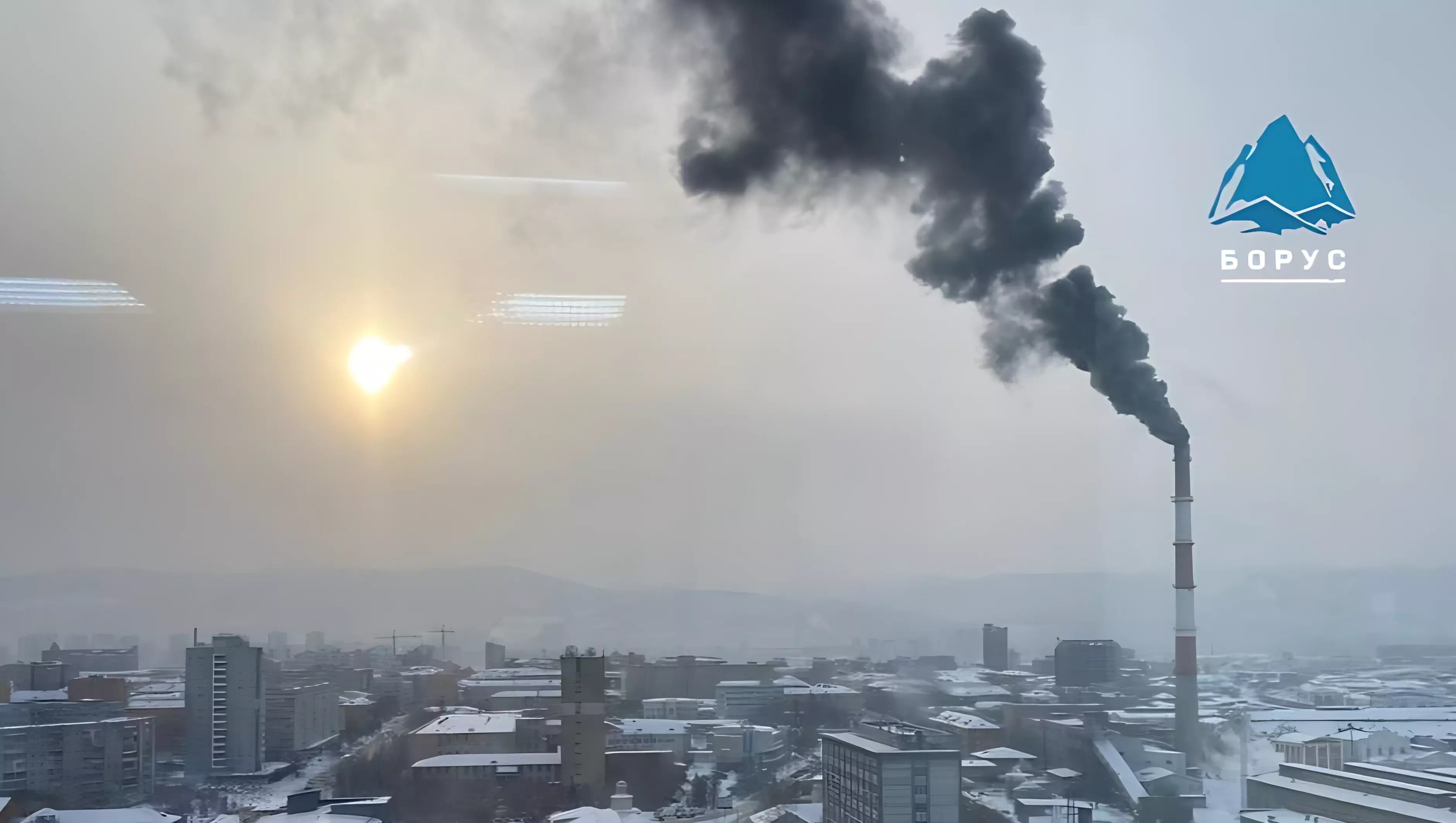 Красноярцы удивились черному густому дыму на ЭВРЗ