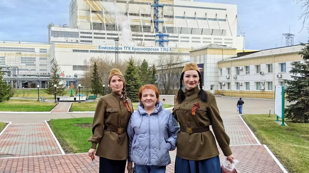 Энергетики Красноярского края участвуют в мероприятиях ко Дню Победы
